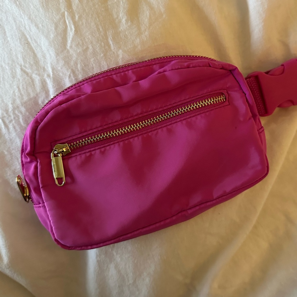 Wild Fable Hot Pink Nylon Belt Bag Fanny Pack